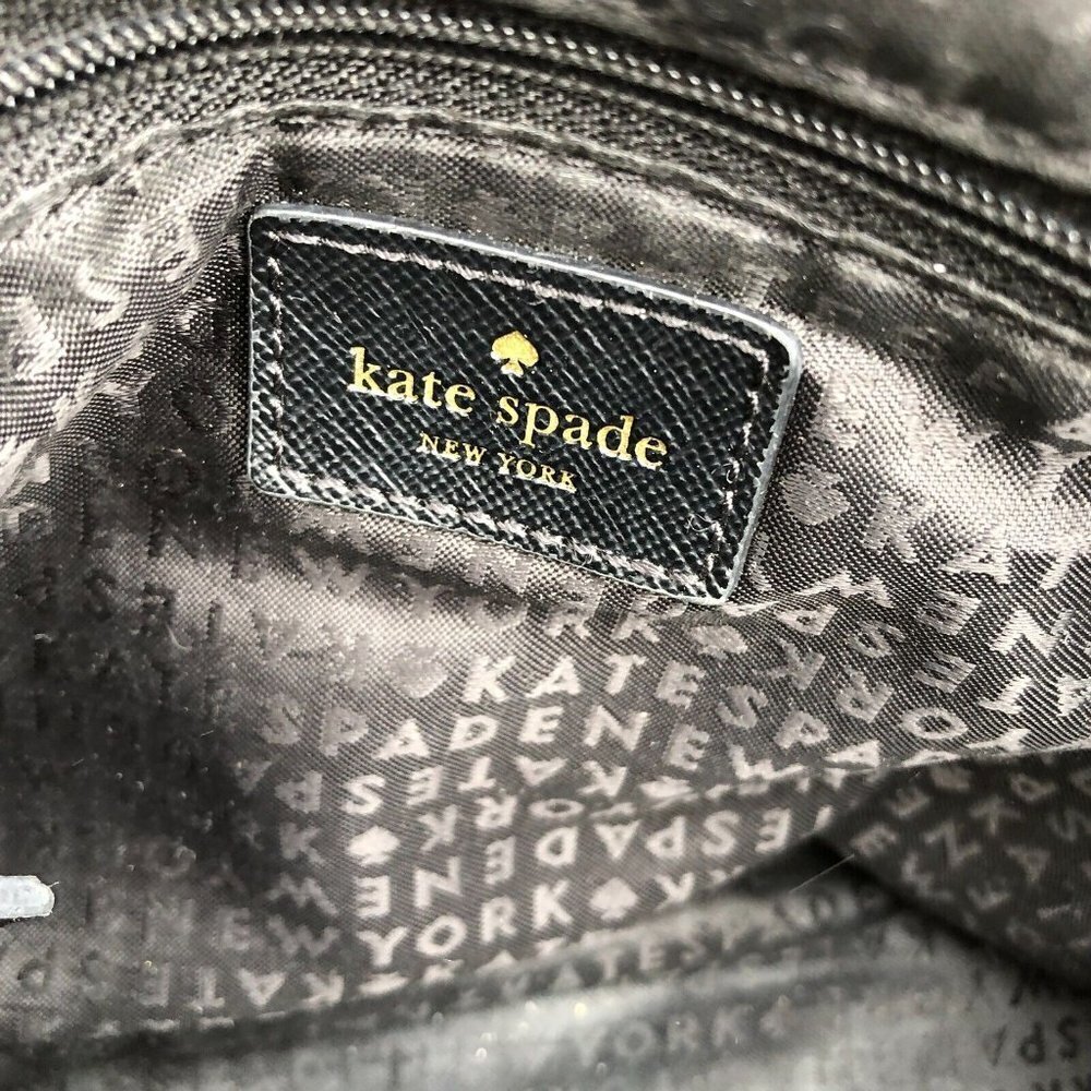 KATE SPADE New York Wilson Road Miri Purse Crossbody Bag Nylon Black Designer‌‌ - Picture 6 of 12